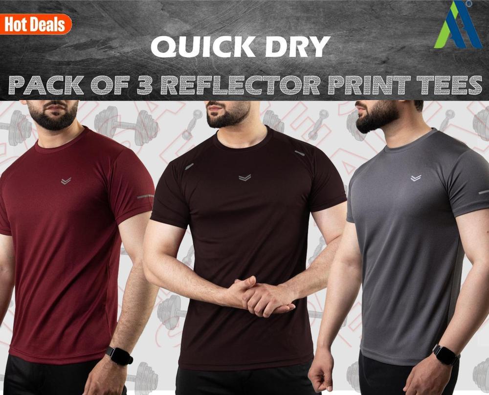 Men’s Dry Fit Plain T-Shirt